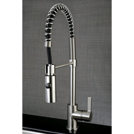 Gourmetier Continental Single Handle Pre Rinse Kitchen Faucet - BUILDMYPLACE