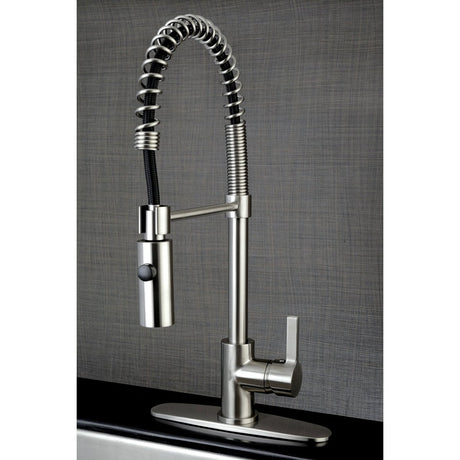 Gourmetier Continental Single Handle Pre Rinse Kitchen Faucet - BUILDMYPLACE