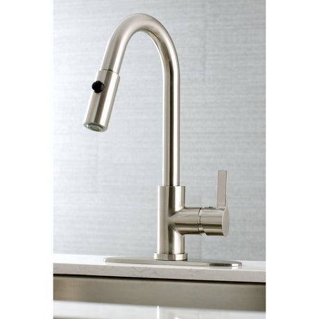 Gourmetier Continental Single Handle Pull Down Kitchen Faucet - BUILDMYPLACE