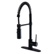 Gourmetier New York Single Handle Pre Rinse Kitchen Faucet - BUILDMYPLACE