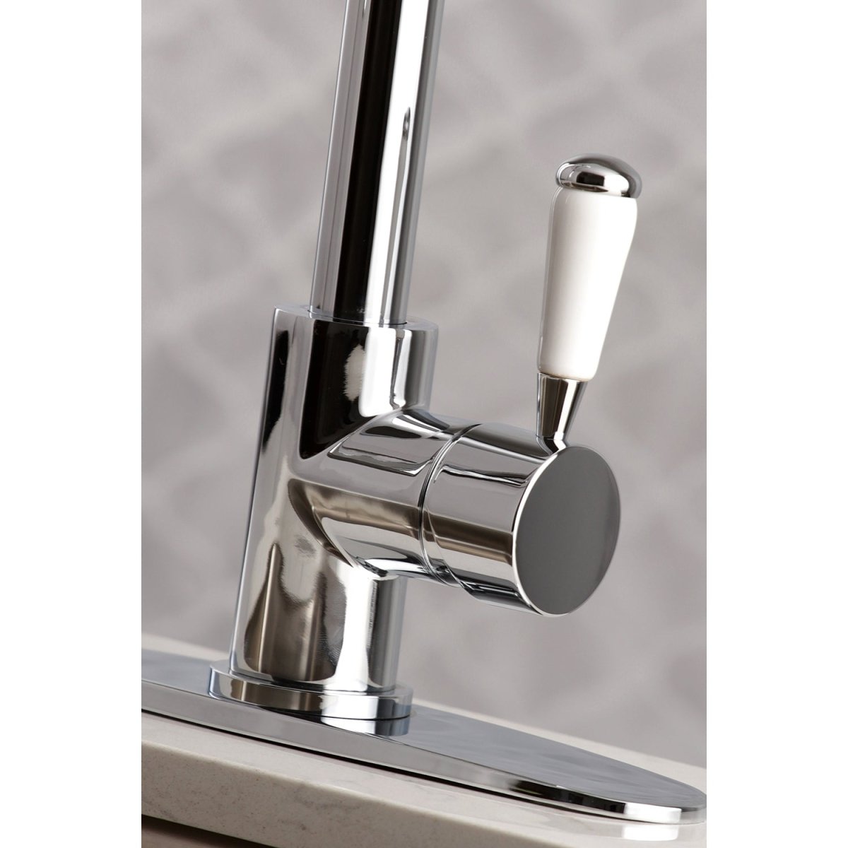 Gourmetier Paris Single Handle Pre - Rinse Kitchen Faucet - BUILDMYPLACE