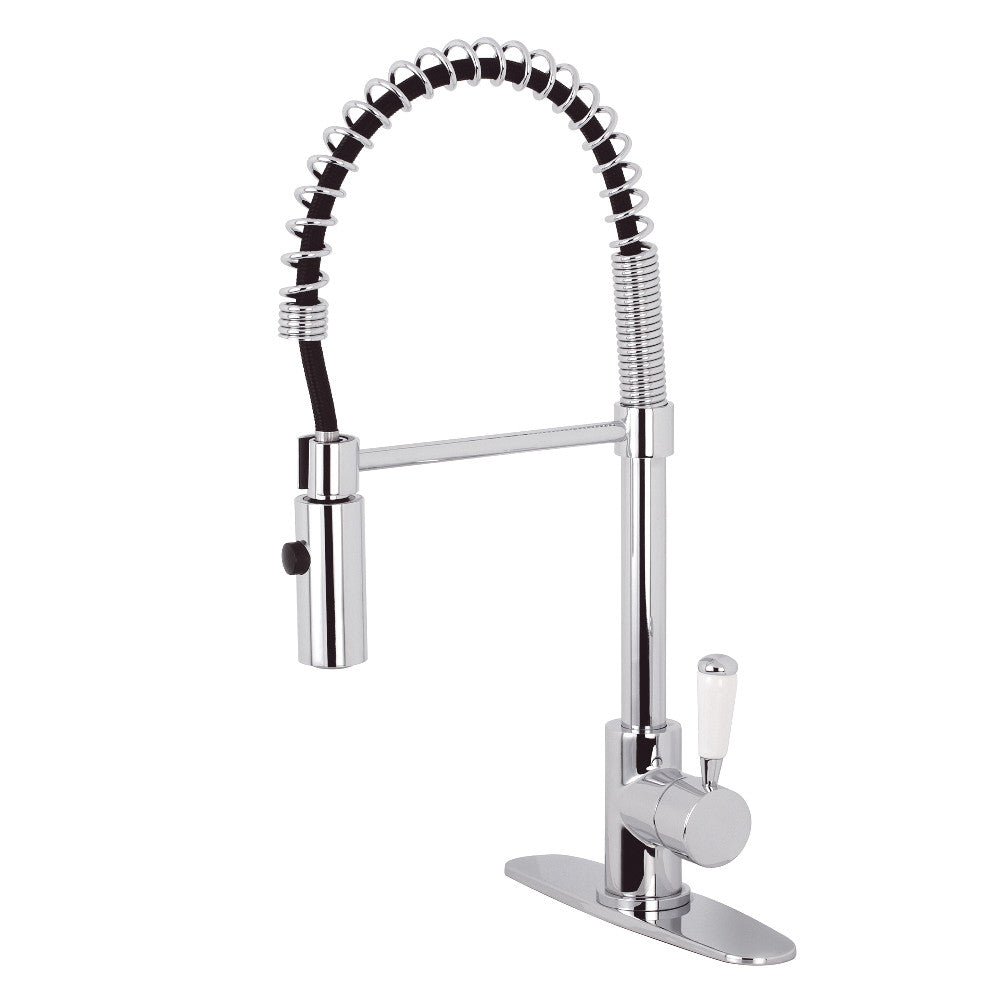 Gourmetier Paris Single Handle Pre - Rinse Kitchen Faucet - BUILDMYPLACE