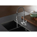 Gourmetier Paris Single Handle Pre - Rinse Kitchen Faucet - BUILDMYPLACE