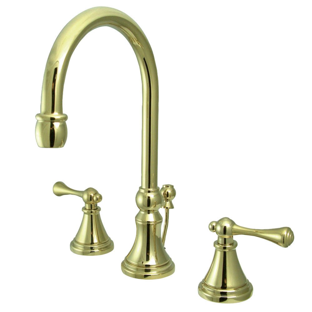 Governor 8 inch Widespread Bathroom Faucet - BUILDMYPLACE