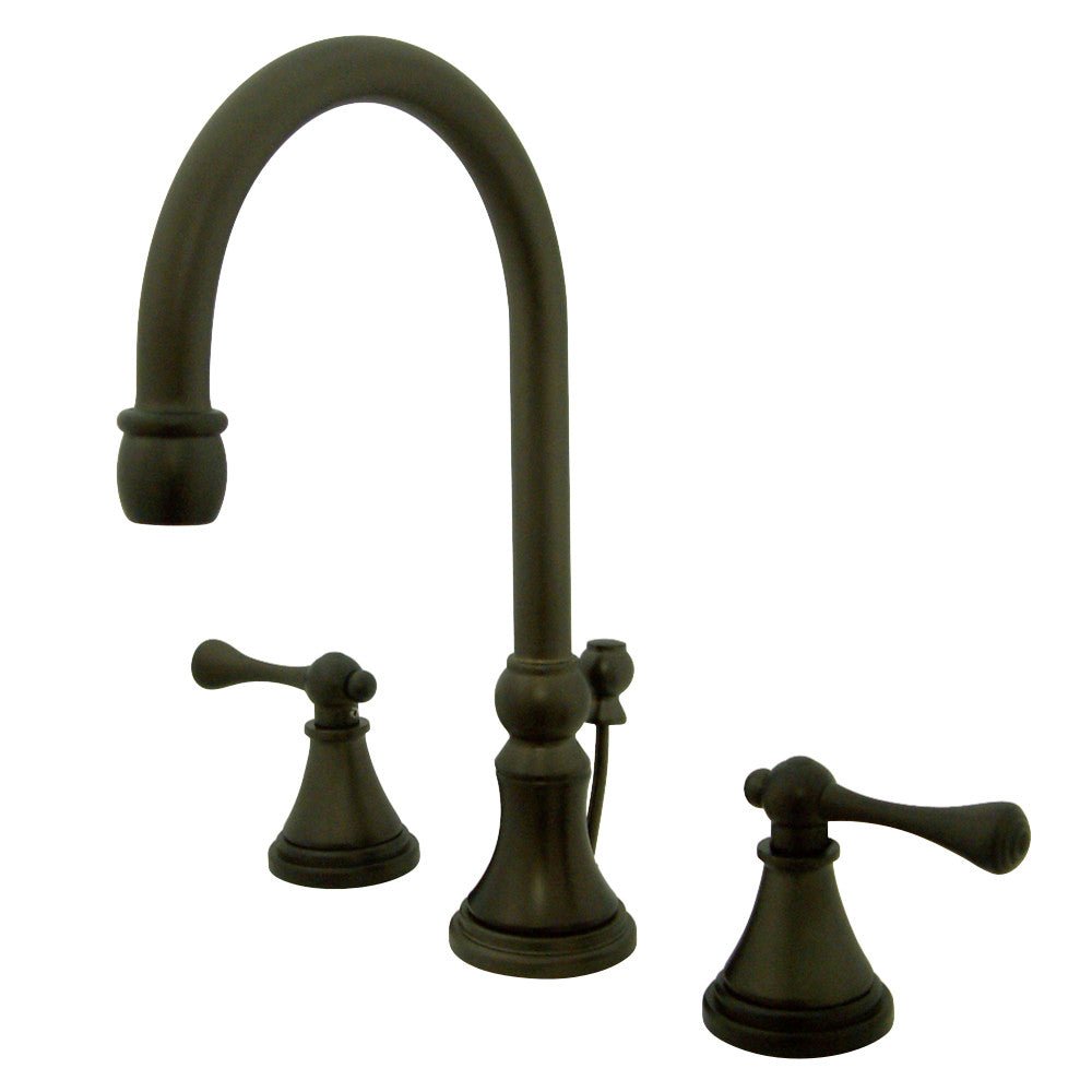 Governor 8 inch Widespread Bathroom Faucet - BUILDMYPLACE