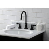 Governor 8" Widespread Bathroom Faucet In 6.5" Spout Reach - BUILDMYPLACE