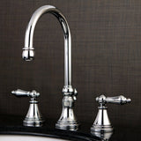 Governor 8" Widespread Bathroom Faucet In 6.5" Spout Reach - BUILDMYPLACE