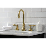 Governor 8" Widespread Bathroom Faucet In 6.5" Spout Reach - BUILDMYPLACE