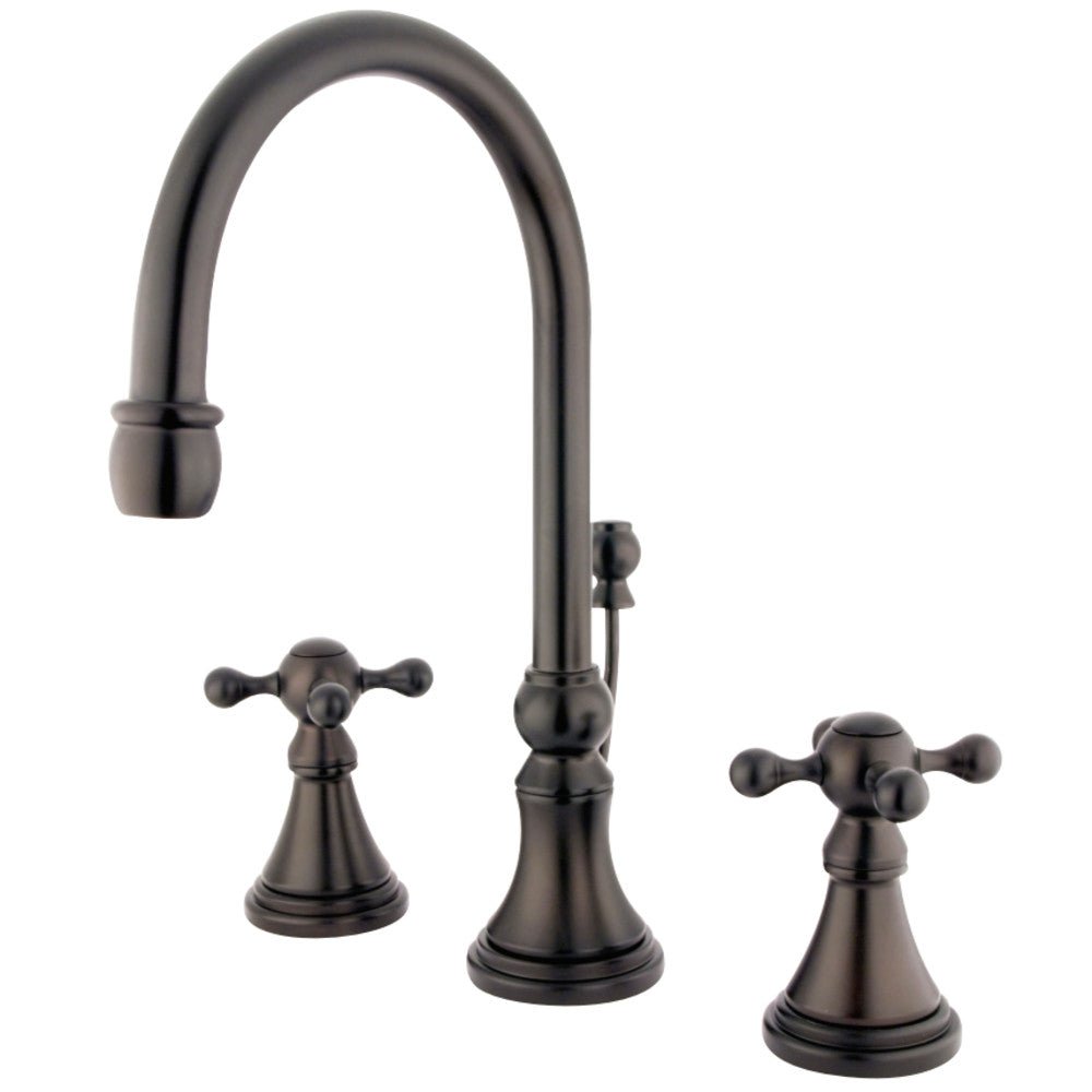 Governor Widespread 8 Inch Bathroom Faucet - BUILDMYPLACE