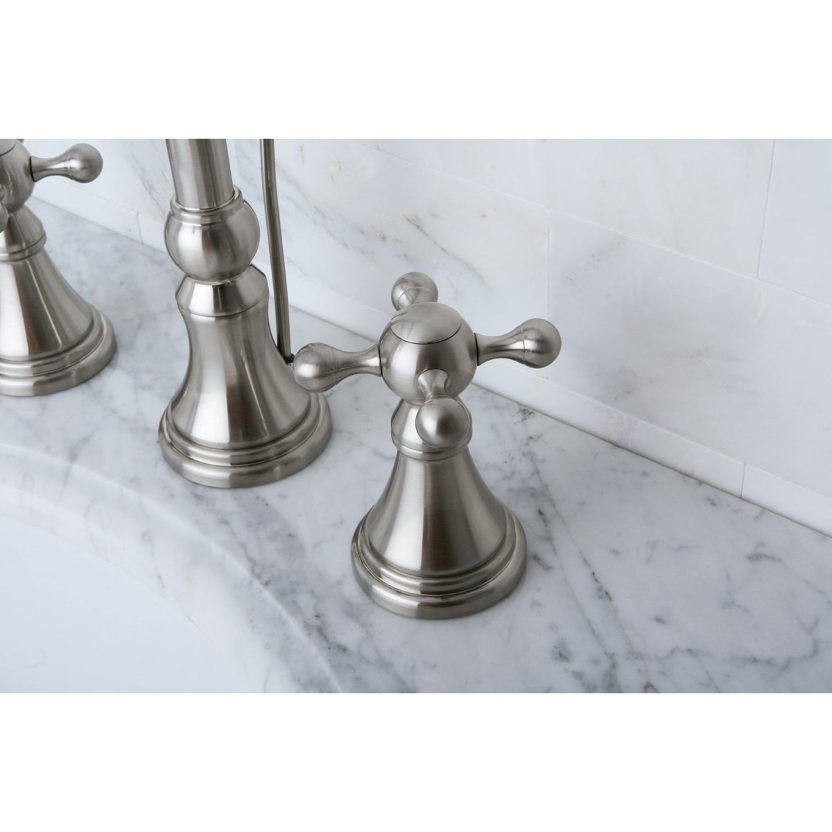 Governor Widespread 8 Inch Bathroom Faucet - BUILDMYPLACE