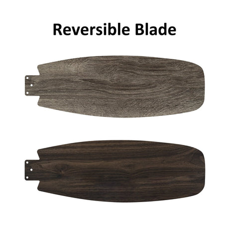 GREENWOOD 48" 3 - Blade Flush Mount Ceiling Fan with LED Light & Pull Chain - LEDMyPlace