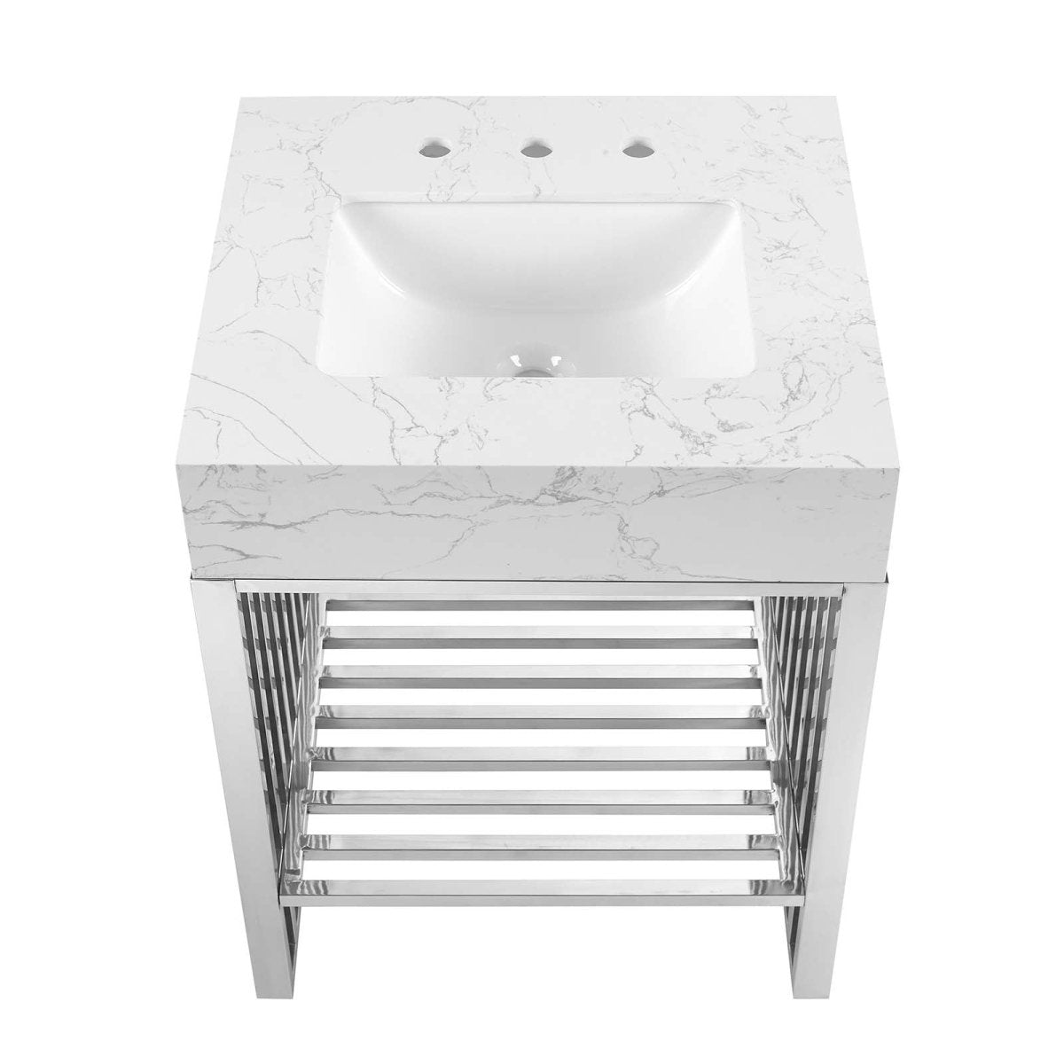 Gridiron 24" Bathroom Vanity - BUILDMYPLACE