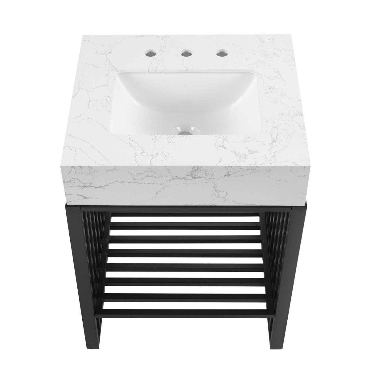 Gridiron 24" Bathroom Vanity - BUILDMYPLACE