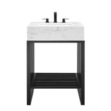 Gridiron 24" Bathroom Vanity - BUILDMYPLACE