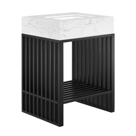 Gridiron 24" Bathroom Vanity - BUILDMYPLACE