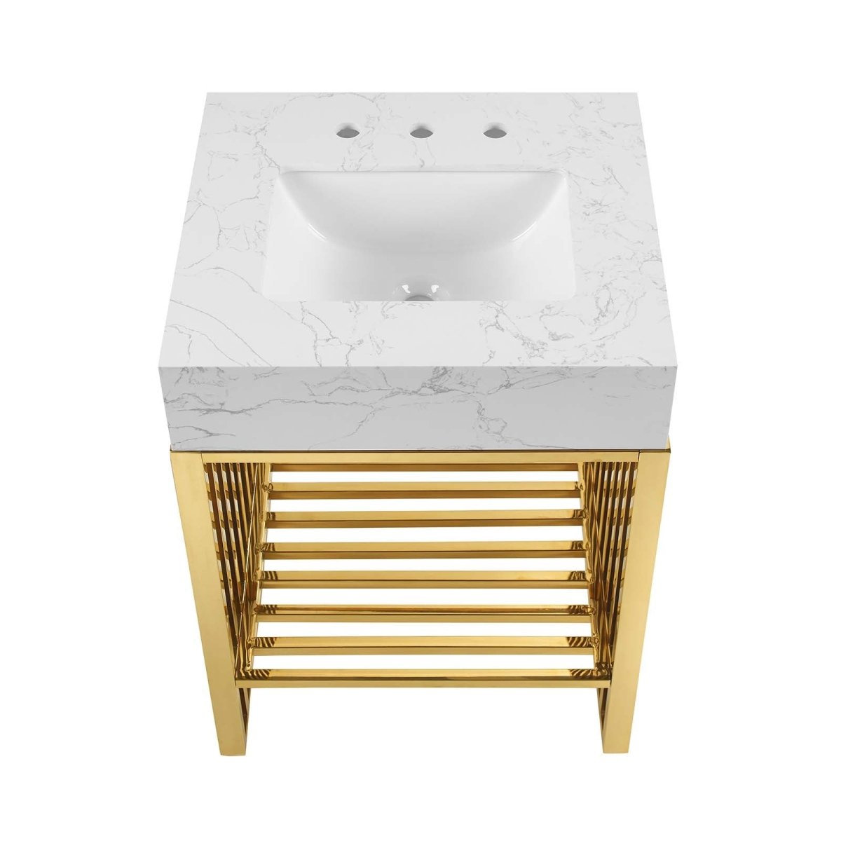 Gridiron 24" Bathroom Vanity - BUILDMYPLACE