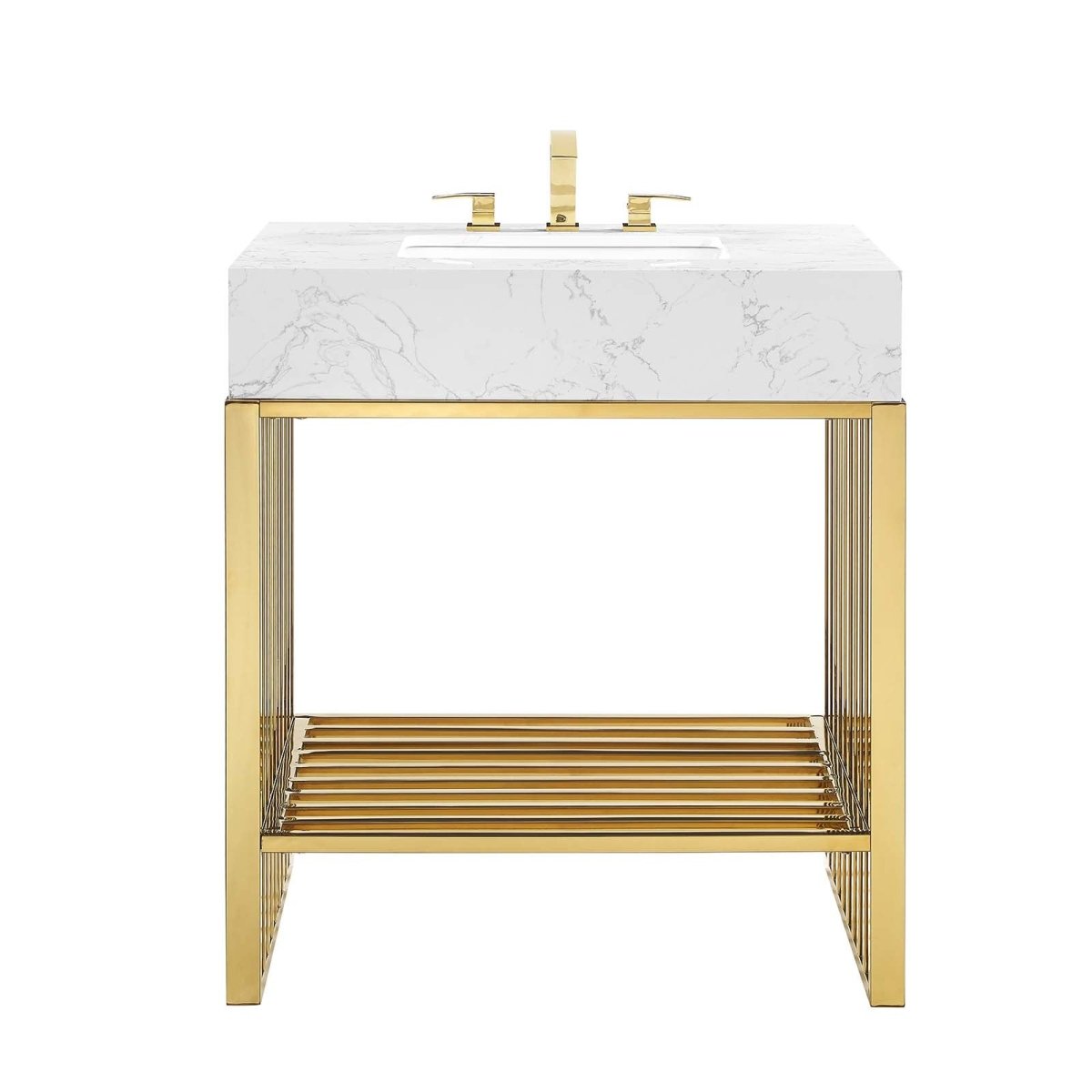 Gridiron 30" Bathroom Vanity - BUILDMYPLACE