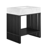 Gridiron 30" Bathroom Vanity - BUILDMYPLACE