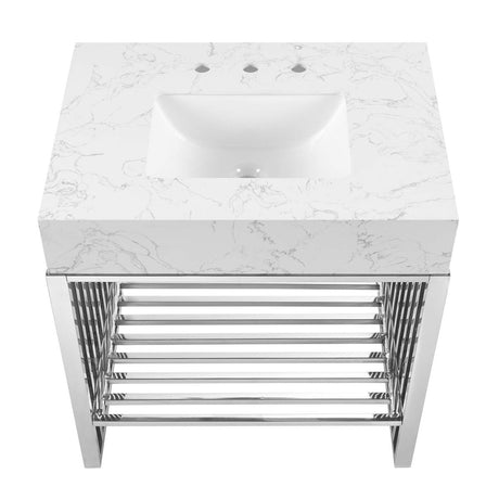 Gridiron 30" Bathroom Vanity - BUILDMYPLACE