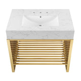 Gridiron 36" Bathroom Vanity - BUILDMYPLACE