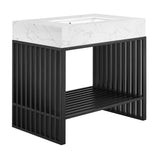 Gridiron 36" Bathroom Vanity - BUILDMYPLACE