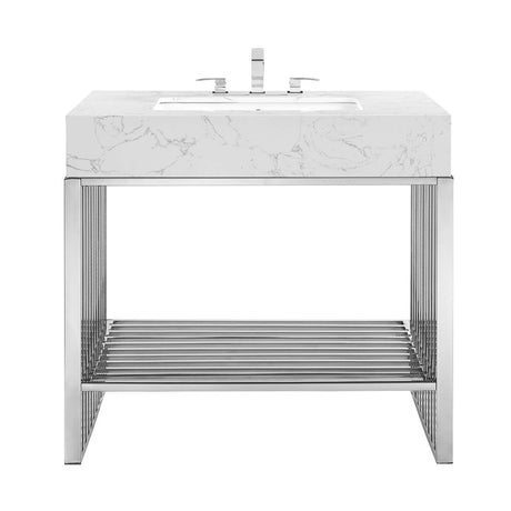 Gridiron 36" Bathroom Vanity - BUILDMYPLACE