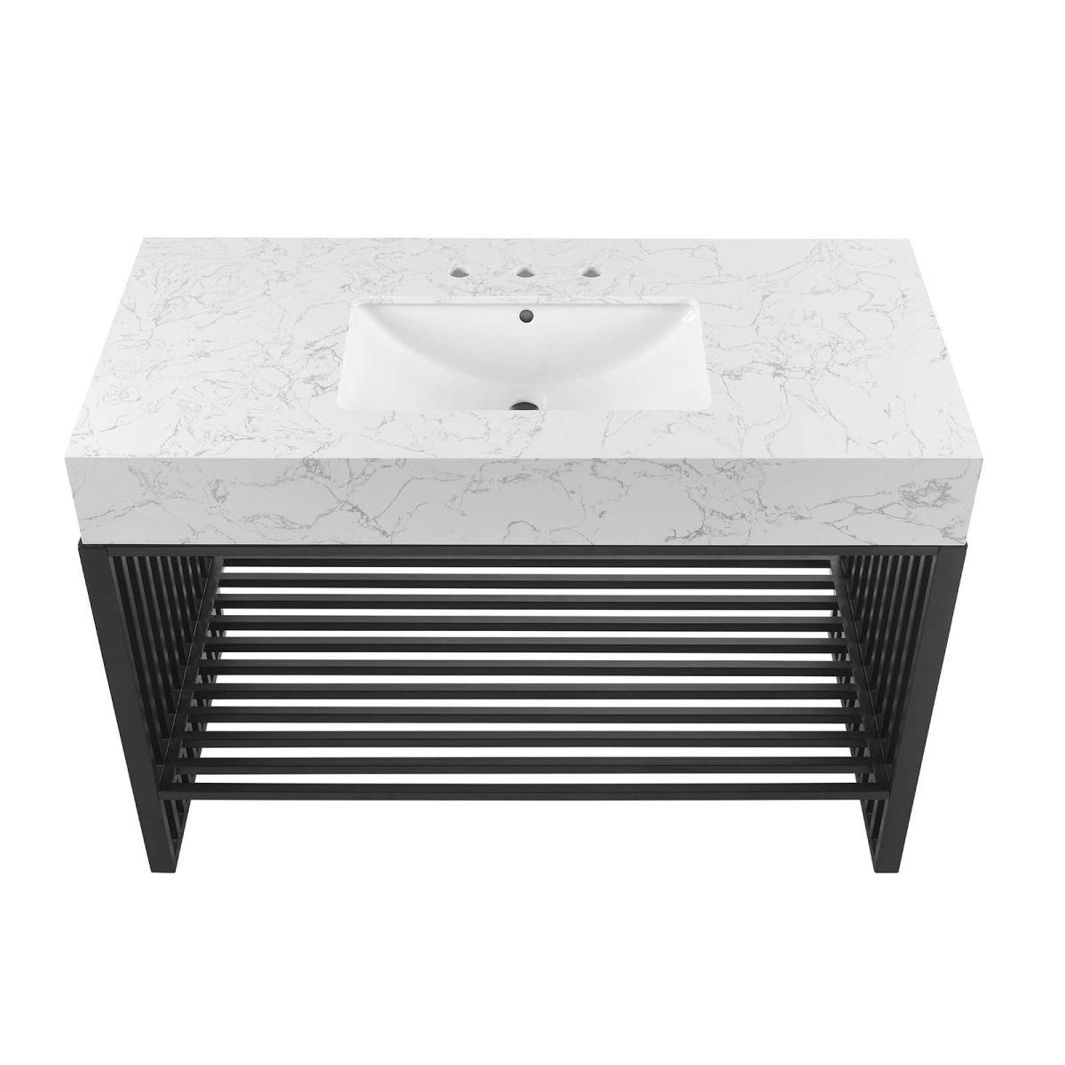 Gridiron 48" Bathroom Vanity - BUILDMYPLACE