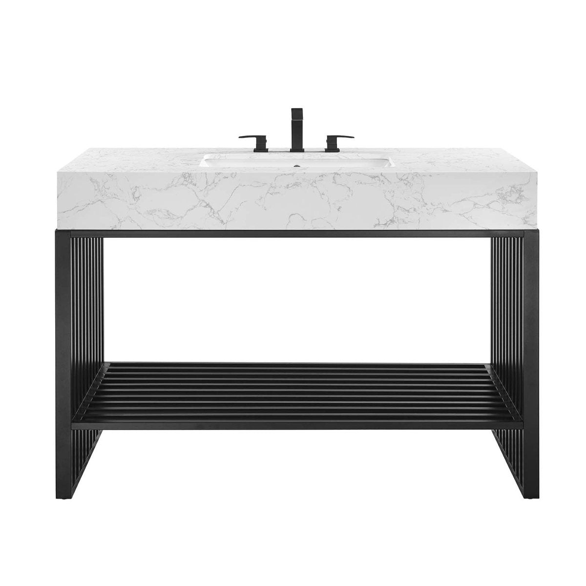 Gridiron 48" Bathroom Vanity - BUILDMYPLACE