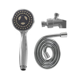 Hand Held Shower 3 - Setting, Soft Self - Cleaning Nozzles With different Flow rate - BUILDMYPLACE