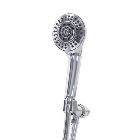 Hand Shower With Arm Mount 5 - Setting, Soft Self - Cleaning Nozzles With different Flow rate - BUILDMYPLACE