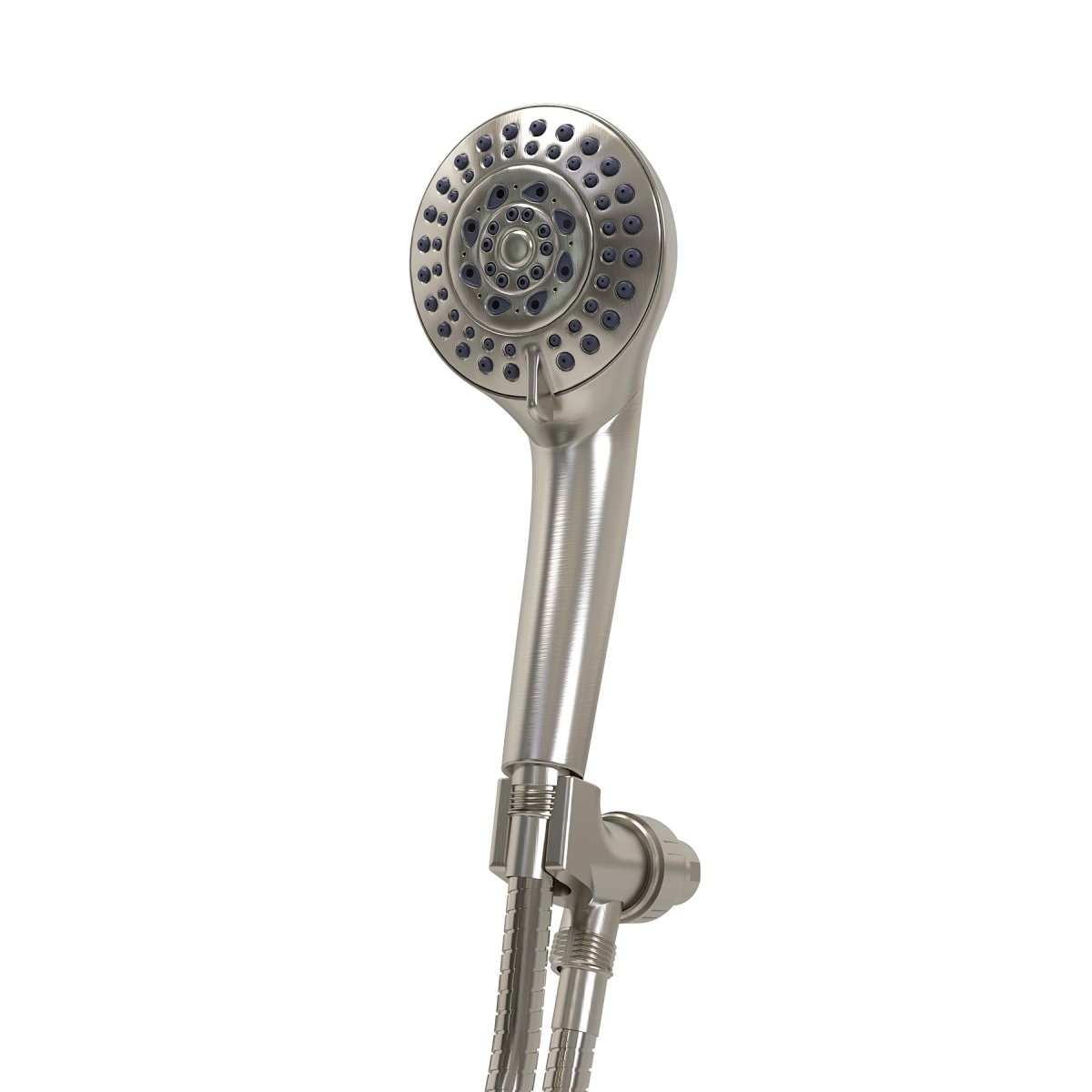 Hand Shower With Arm Mount 5 - Setting, Soft Self - Cleaning Nozzles With different Flow rate - BUILDMYPLACE