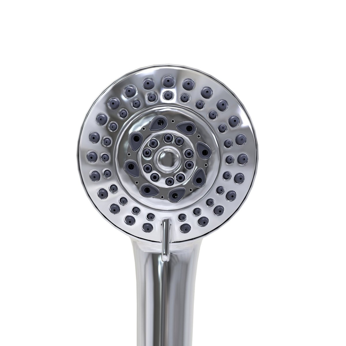 Hand Shower With Arm Mount 5 - Setting, Soft Self - Cleaning Nozzles With different Flow rate - BUILDMYPLACE