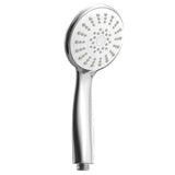 Handheld Shower Single Setting, Grey Face, Soft Self - Cleaning Nozzles With different Flow rate - BUILDMYPLACE