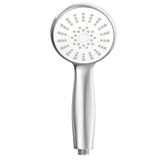 Handheld Shower Single Setting, Grey Face, Soft Self - Cleaning Nozzles With different Flow rate - BUILDMYPLACE