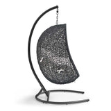 Hanging Basket Swing Chair For Indoor and Outdoor Decor - Encase Swing Outdoor Patio Lounge Chair - BUILDMYPLACE
