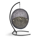 Hanging Basket Swing Chair For Indoor and Outdoor Decor - Encase Swing Outdoor Patio Lounge Chair - BUILDMYPLACE