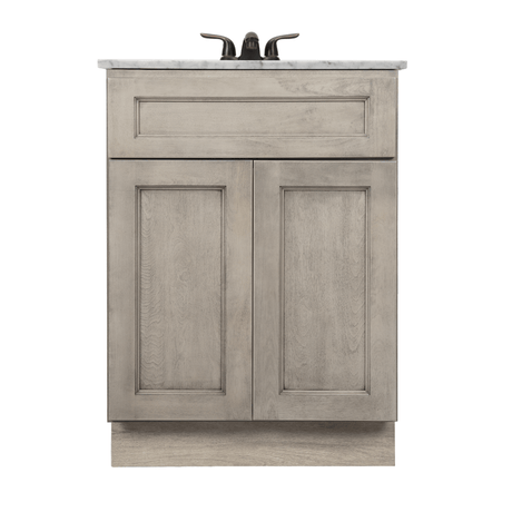 Harbor Grey Freestanding Bathroom Vanity Cabinet Without Top - BUILDMYPLACE