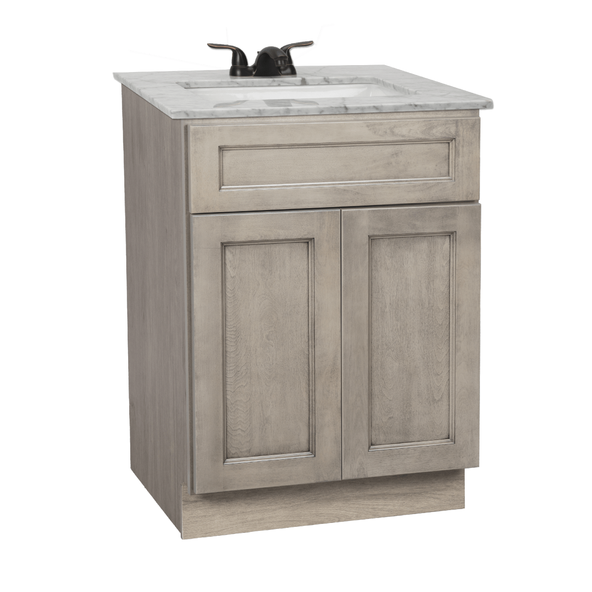 Harbor Grey Freestanding Bathroom Vanity Cabinet Without Top - BUILDMYPLACE