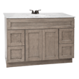 Harbor Grey Freestanding Bathroom Vanity Cabinet Without Top - BUILDMYPLACE