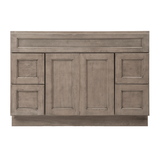 Harbor Grey Freestanding Bathroom Vanity Cabinet Without Top - BUILDMYPLACE