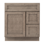 Harbor Grey Freestanding Bathroom Vanity Cabinet Without Top - BUILDMYPLACE