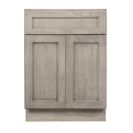 Harbor Grey Freestanding Bathroom Vanity Cabinet Without Top - BUILDMYPLACE