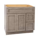 Harbor Grey Freestanding Bathroom Vanity Cabinet Without Top - BUILDMYPLACE