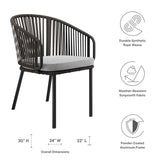 Harbor Outdoor Patio Armchair - BUILDMYPLACE