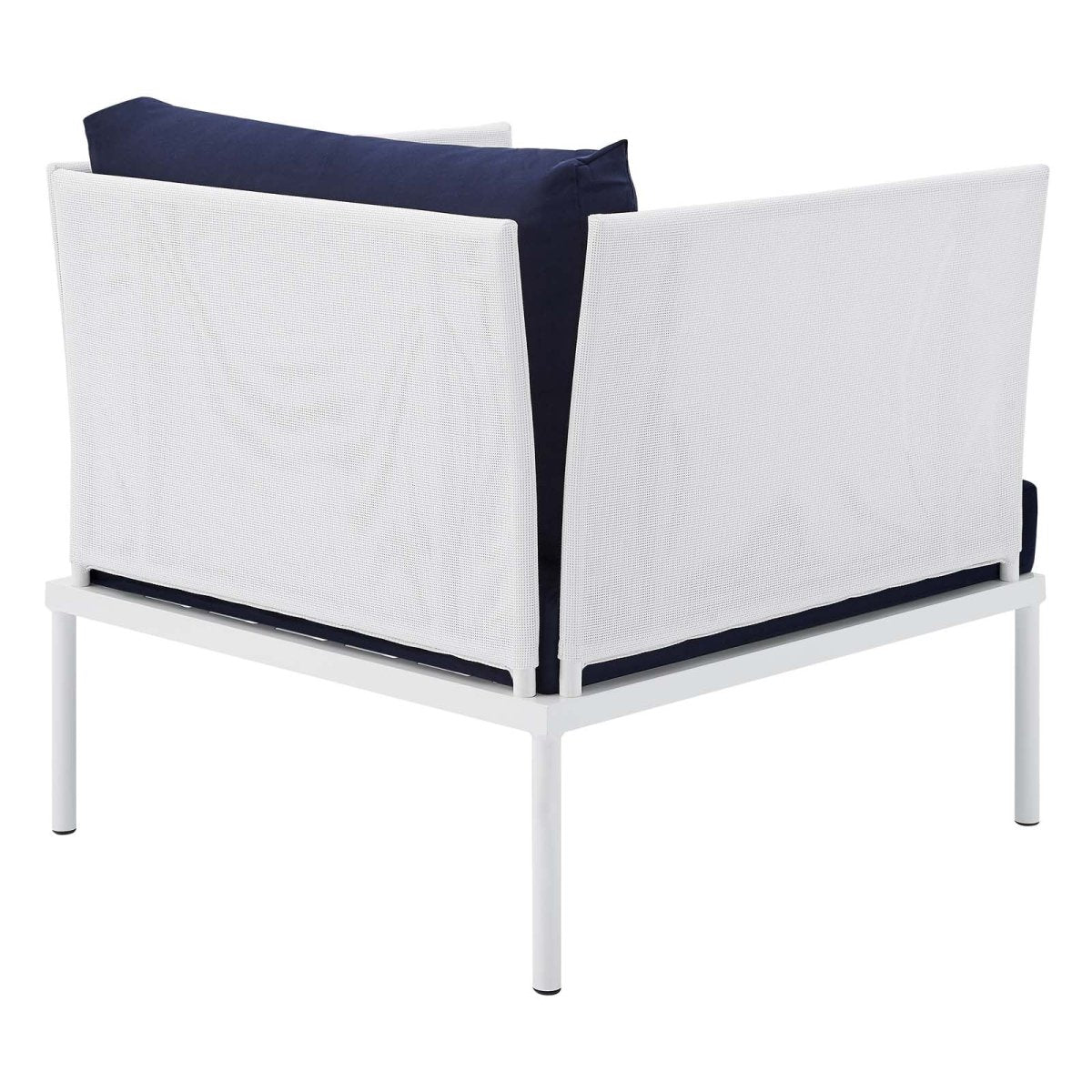 Harmony 3 - Piece Sunbrella Outdoor Patio Aluminum Seating Set - BUILDMYPLACE
