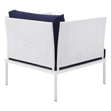 Harmony 3 - Piece Sunbrella Outdoor Patio Aluminum Seating Set - BUILDMYPLACE