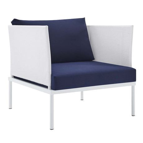 Harmony 3 - Piece Sunbrella Outdoor Patio Aluminum Seating Set - BUILDMYPLACE