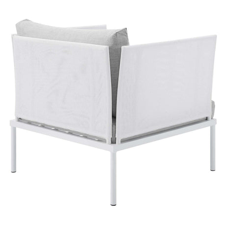 Harmony 3 - Piece Sunbrella Outdoor Patio Aluminum Seating Set - BUILDMYPLACE