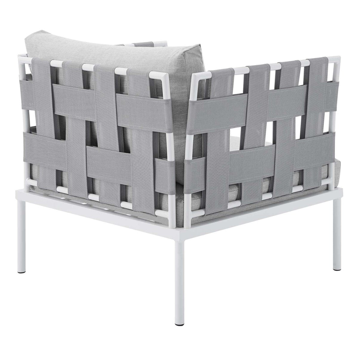 Harmony 3 - Piece Sunbrella Outdoor Patio Aluminum Seating Set - BUILDMYPLACE