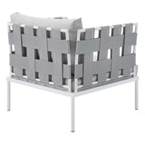 Harmony 3 - Piece Sunbrella Outdoor Patio Aluminum Seating Set - BUILDMYPLACE